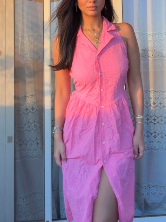 Robe rêve rose