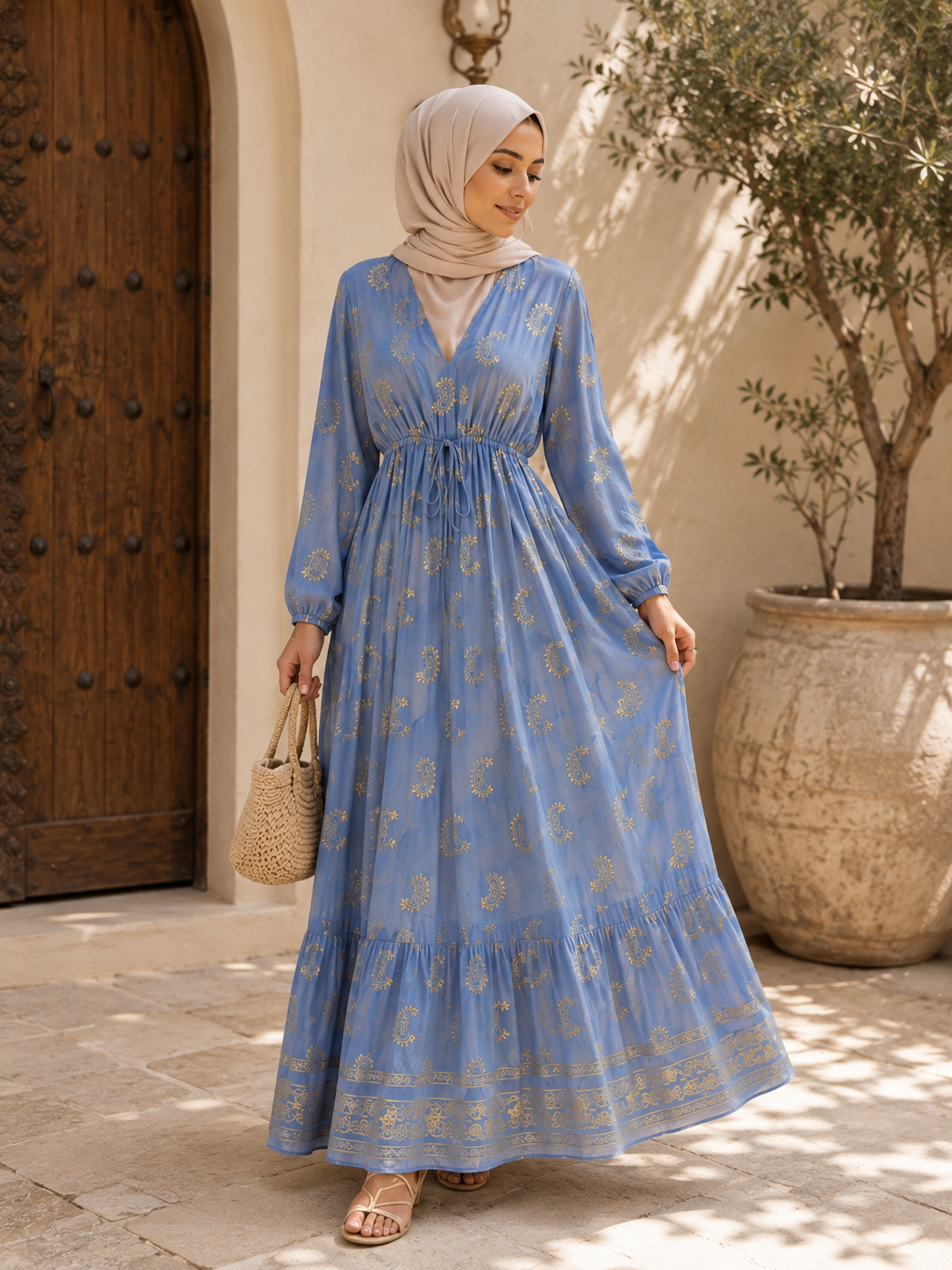 Blue Belle Robe