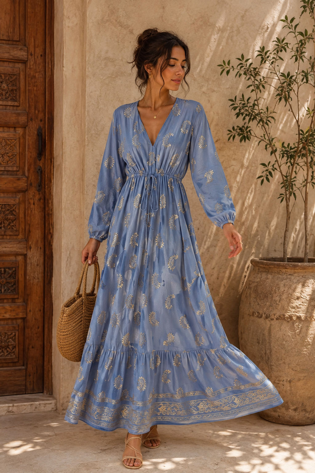 Blue Belle Robe
