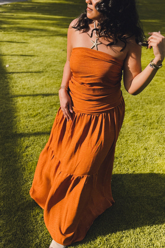 Whiskey Boho Dress